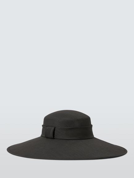 John Lewis Audrey Hat with Band, Black - view 2, Black