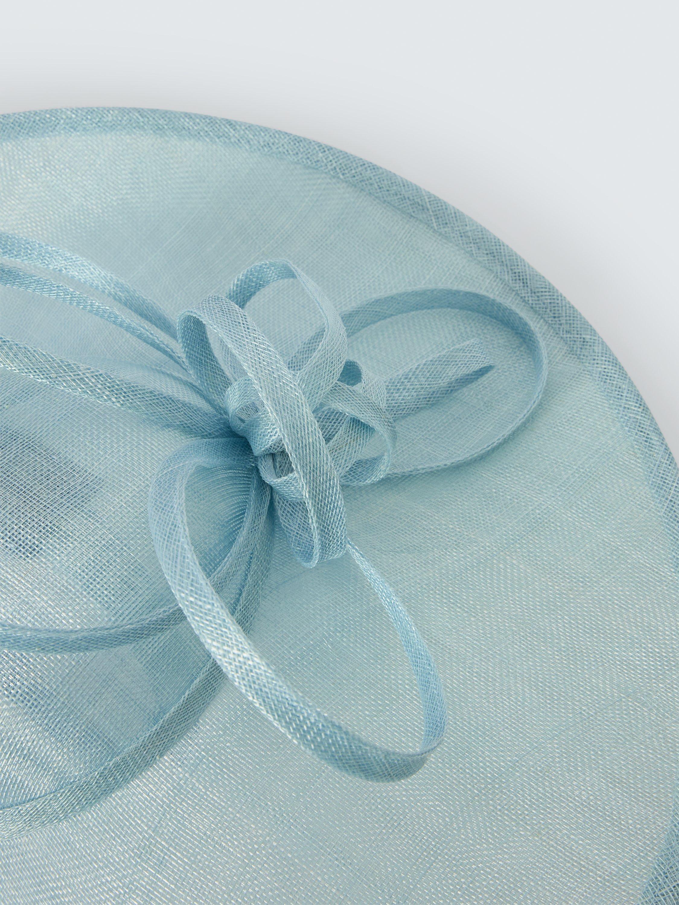 Product image 3 of 4, which shows John Lewis Juliette Large Disc Occasion Hat, Light Blue
