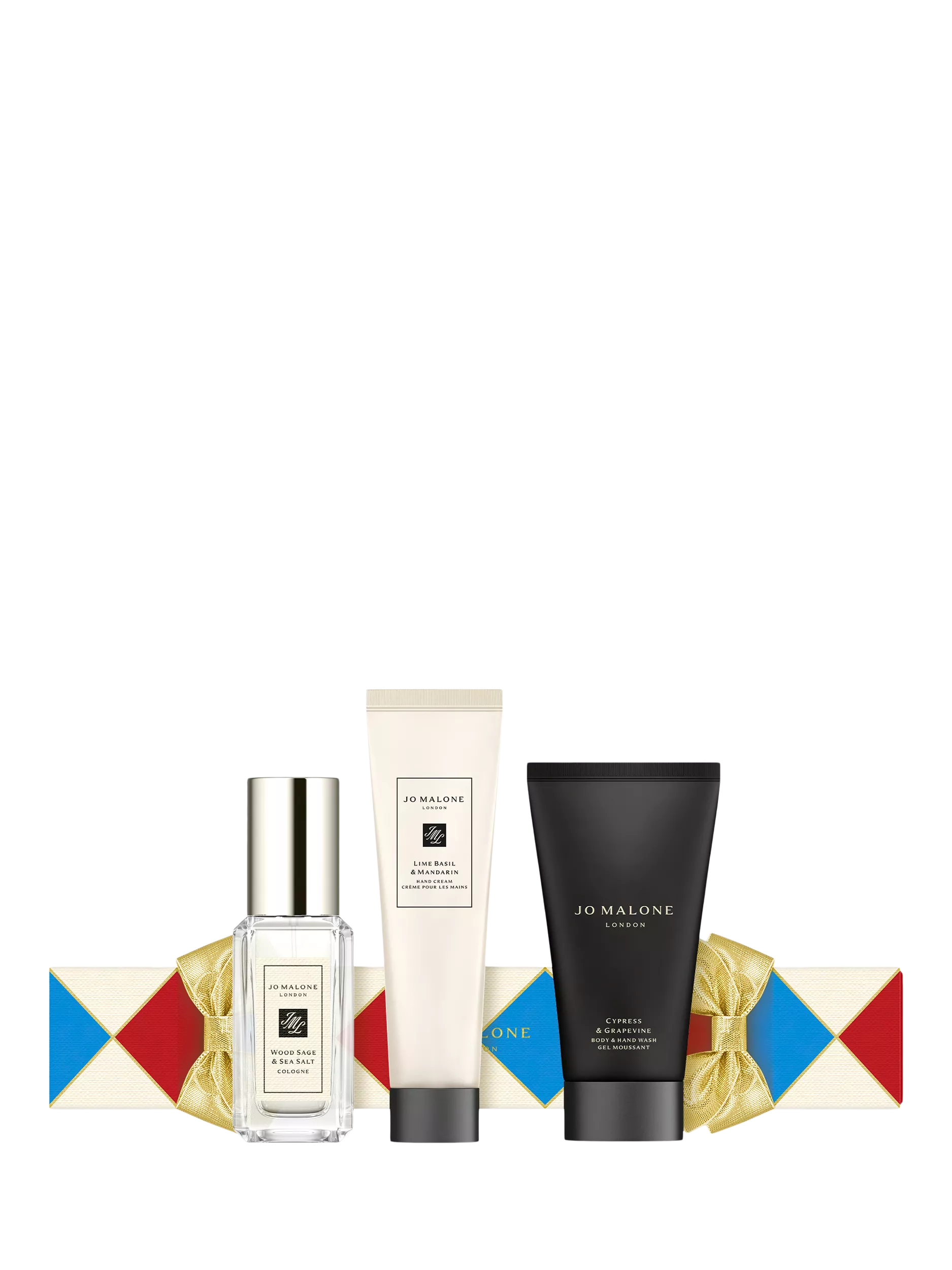 Jo Malone London Red & Blue Men's Christmas Cracker Gift Set