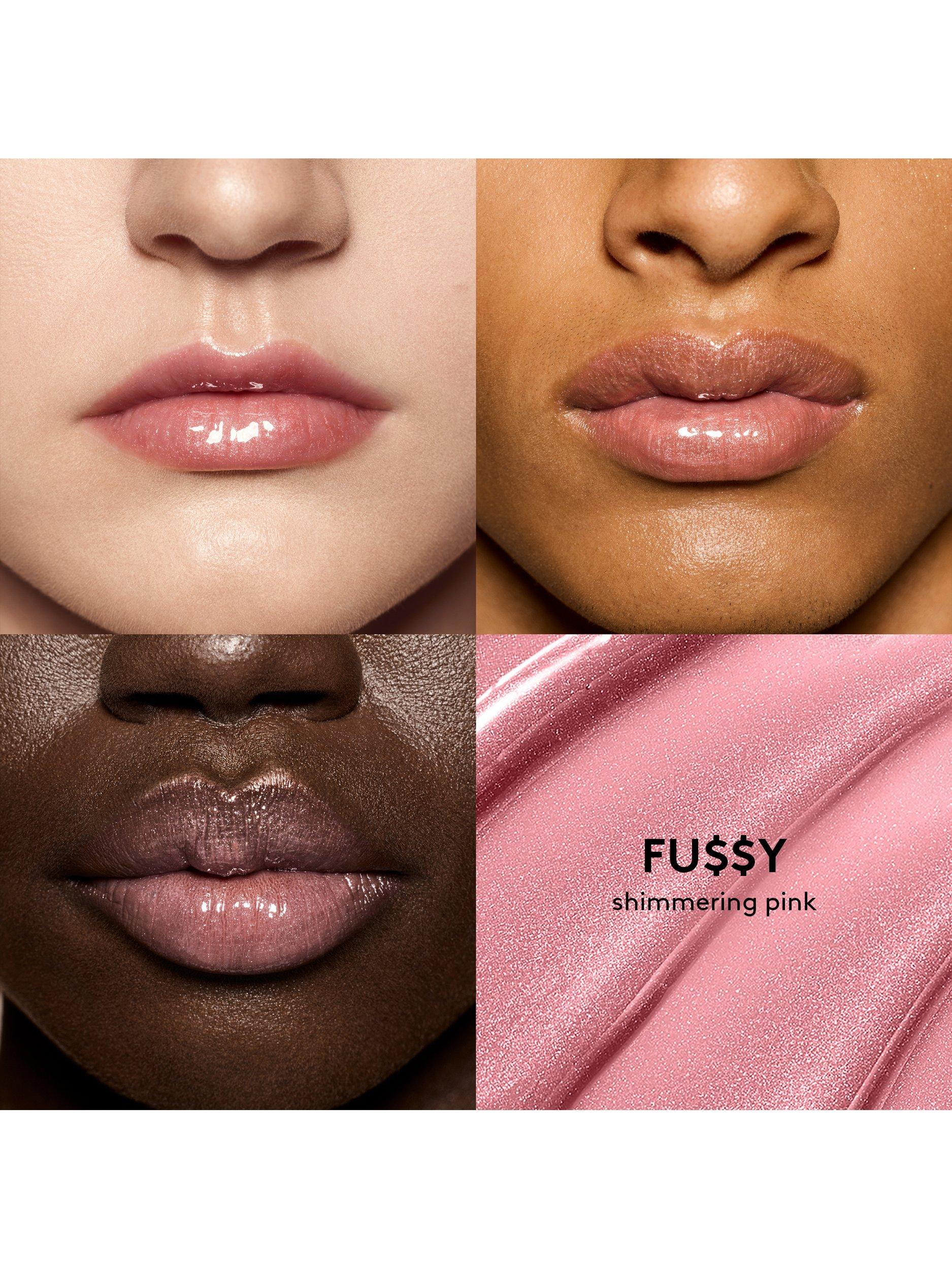 Product image 2 of 4, which shows Fenty Beauty Gloss Bomb Universal Lip Luminiser Mini, Fu$$y