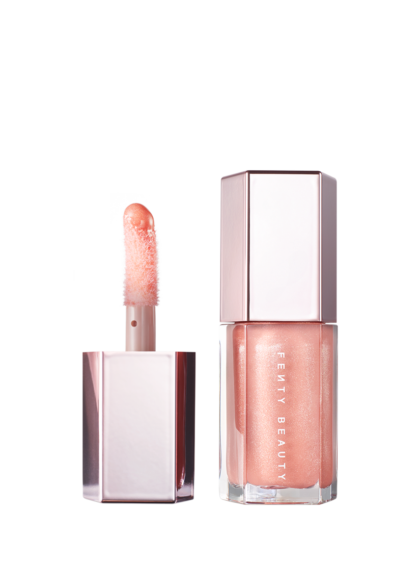 Product image 1 of 4, which shows Fenty Beauty Gloss Bomb Universal Lip Luminiser Mini, $weet Mouth