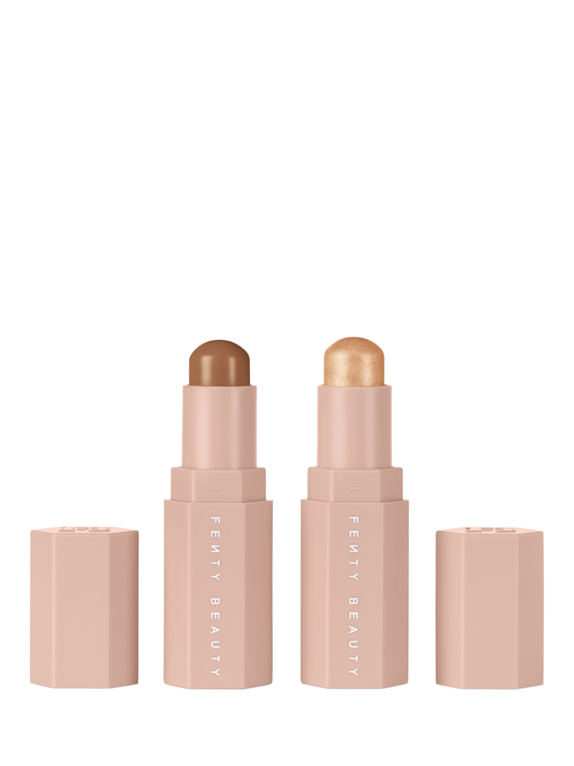 Product image 1 of 5, which shows Fenty Beauty Mini Match Stix Duo Contour & Highlighter Set, Light Medium