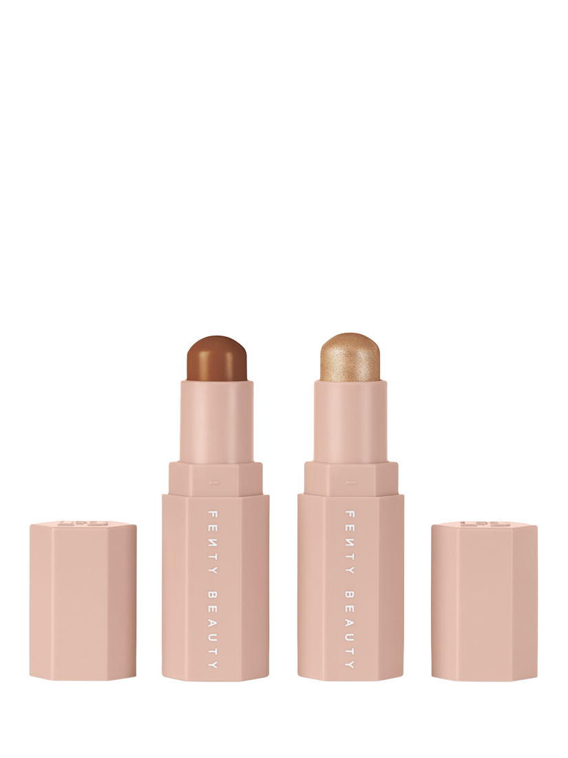 Product image 1 of 5, which shows Fenty Beauty Mini Match Stix Duo Contour & Highlighter Set, Medium