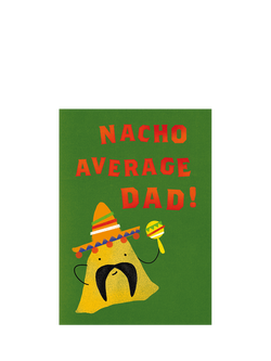 Woodmansterne Mexican Nacho Father's Day Card, Multi