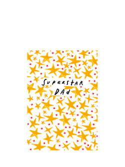 Woodmansterne Superstar Dad Father's Day Card, Multi