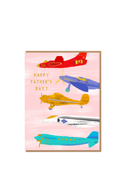 Nineteen Seventy Three Air Show Father's Day Card, Multi