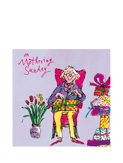 Woodmansterne Lady Sitting In Chair Mother's Day Card, Multi