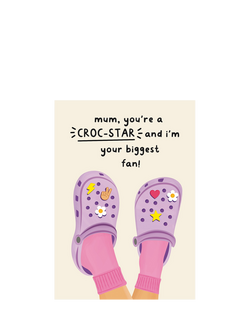 Woodmansterne Pair Of Crocs Mother's Day Card, Multi