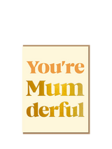 Nineteen Seventy Three You're Mumderful Mother's Day Card