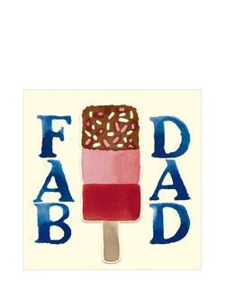 Emma Bridgewater Fab Lolly Father's Day Card, Multi