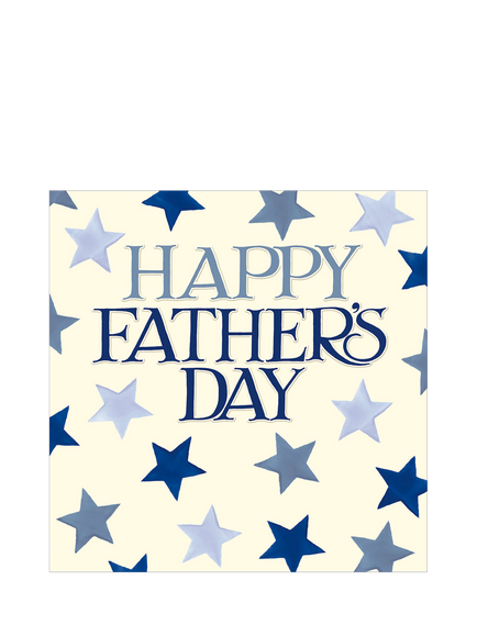 Emma Bridgewater Text With Stars Father's Day Card, Multi