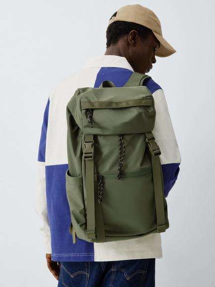 John Lewis Berlin Backpack - view 2, Green