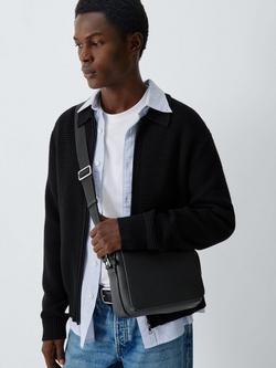 John Lewis Zurich Cross Body Bag, Black - view 2, Black