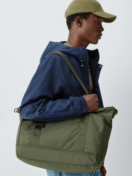 John Lewis Berlin Tote Bag - view 2, Olive