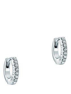 Ted Baker Hettie Crystal Hoop Earrings, Silver