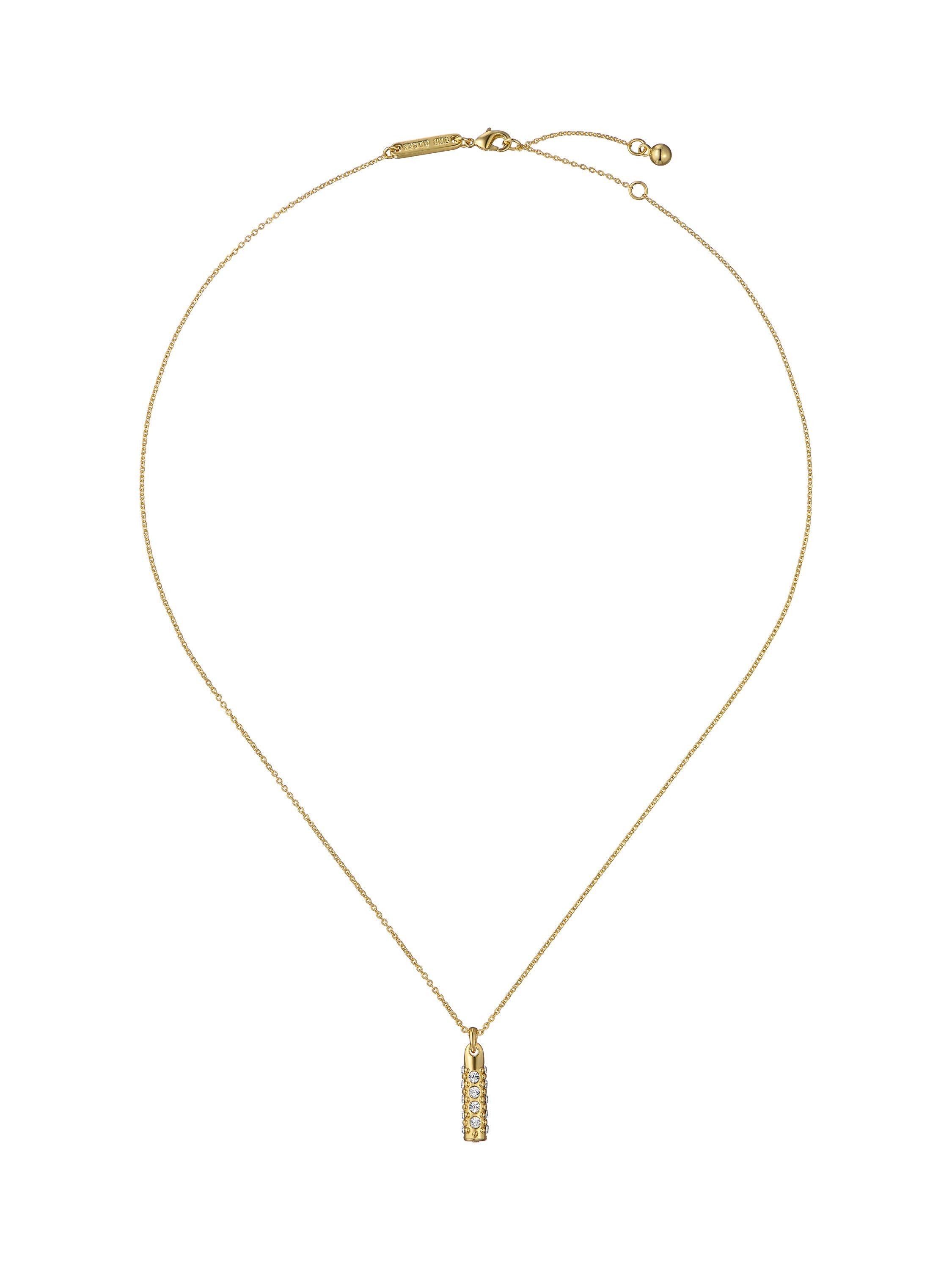 Product image 5 of 6, which shows Ted Baker Corah Cosmic Crystal Pendant Necklace, Gold