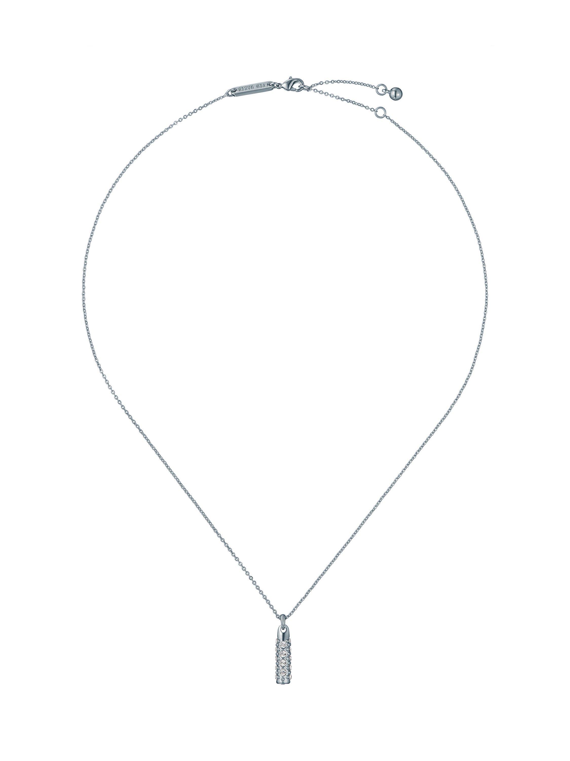 Product image 5 of 5, which shows Ted Baker Corah Cosmic Crystal Pendant Necklace, Silver