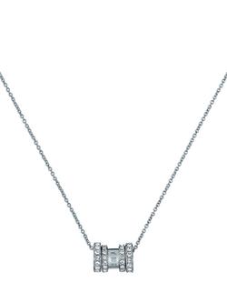 Ted Baker Romie Crystal Roll Multi Pendant Necklace, Silver