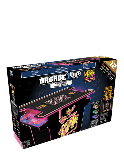 Sales Sprint Global Arcade1Up Ms. Pac-Man Head To Head Home Arcade Game Table, Black