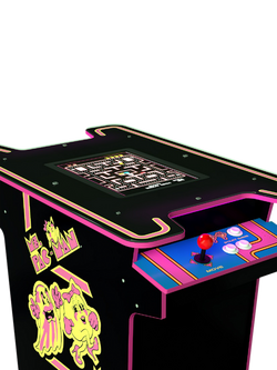 Sales Sprint Global Arcade1Up Ms. Pac-Man Head To Head Home Arcade Game Table - view 2, Black