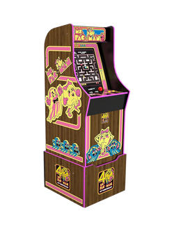 Sales Sprint Global Arcade1Up Ms. Pac‑Man 40th Anniversary Arcade Machine, Brown