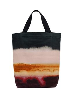 Radley Canvas Ombre Stripe Tote Bag, Black/Multi - view 2, Black/Multi