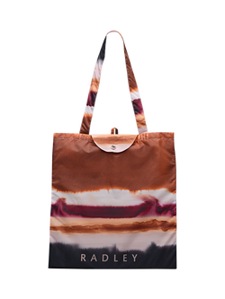 Radley Twin Handle Foldaway Bag, Multi, Multi