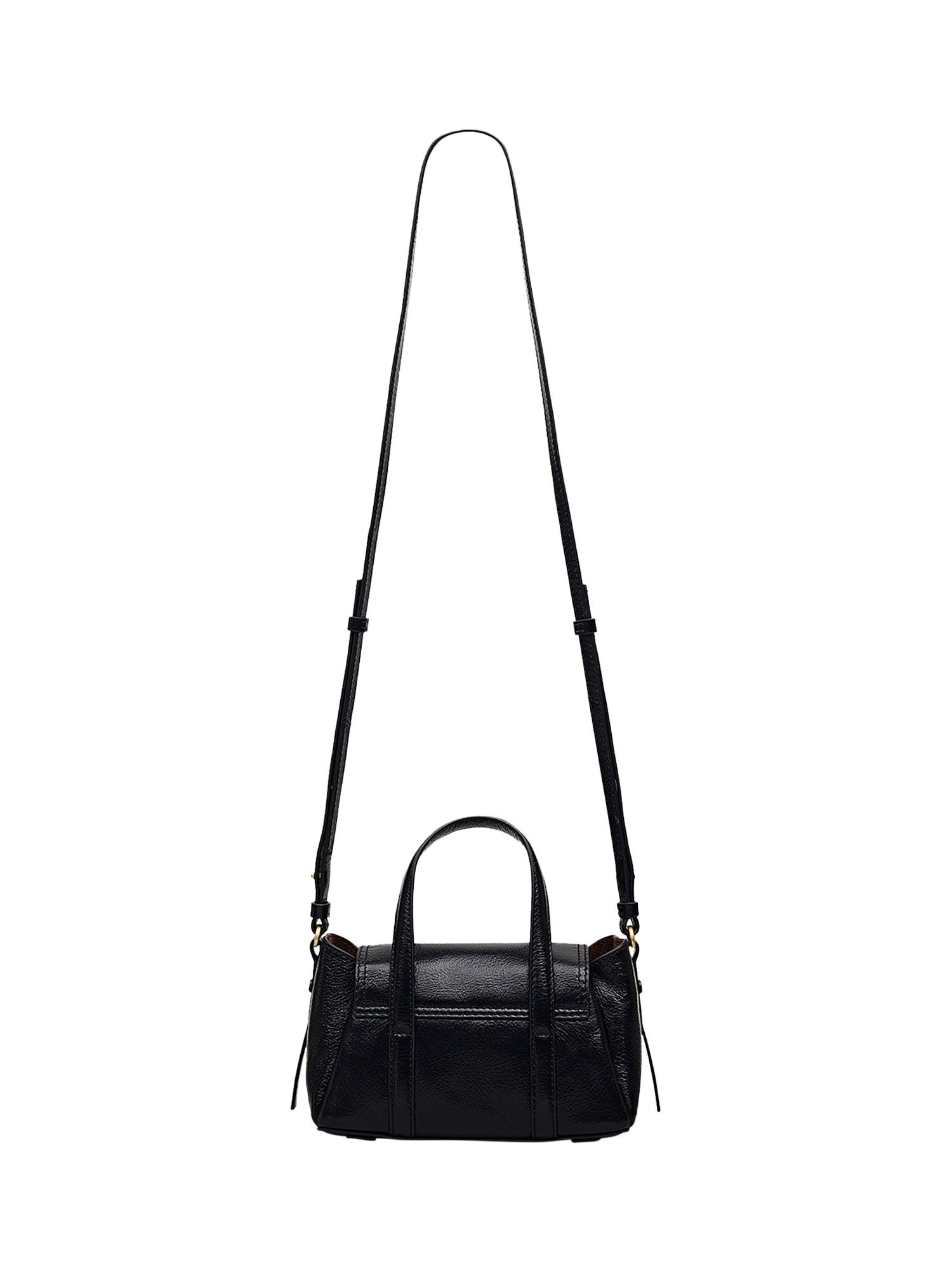 Product image 3 of 7, which shows Radley The Chancery High Shine Small Grab Bag, Black