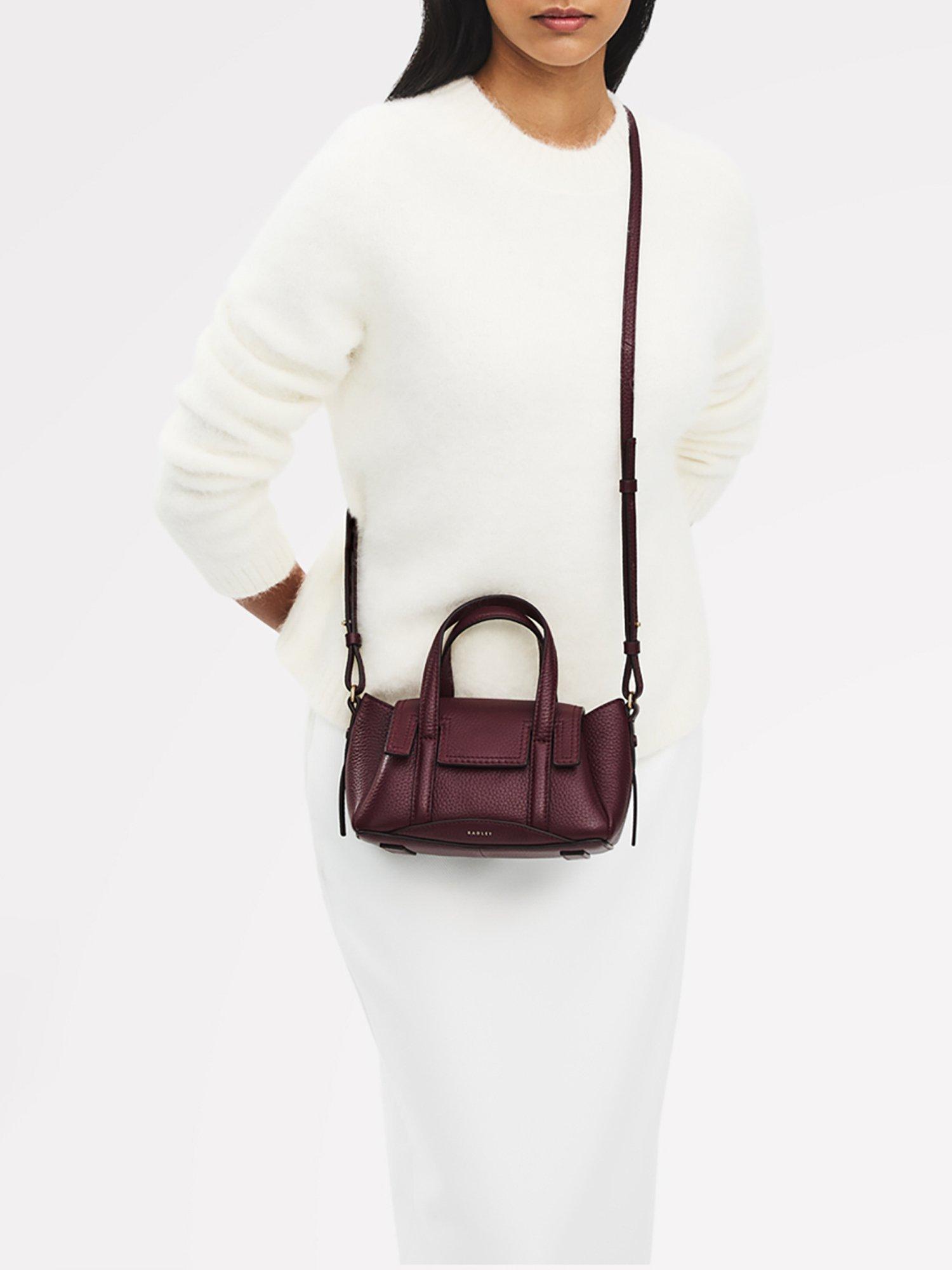 Product image 7 of 7, which shows Radley The Chancery Small Grab Bag, Dark Cherry