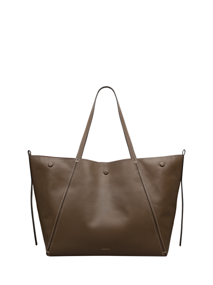 Radley The Delphine Leather Extra Large Tote Bag, Coffee, Coffee