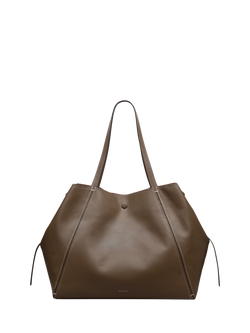 Radley The Delphine Leather Extra Large Tote Bag, Coffee - view 2, Coffee