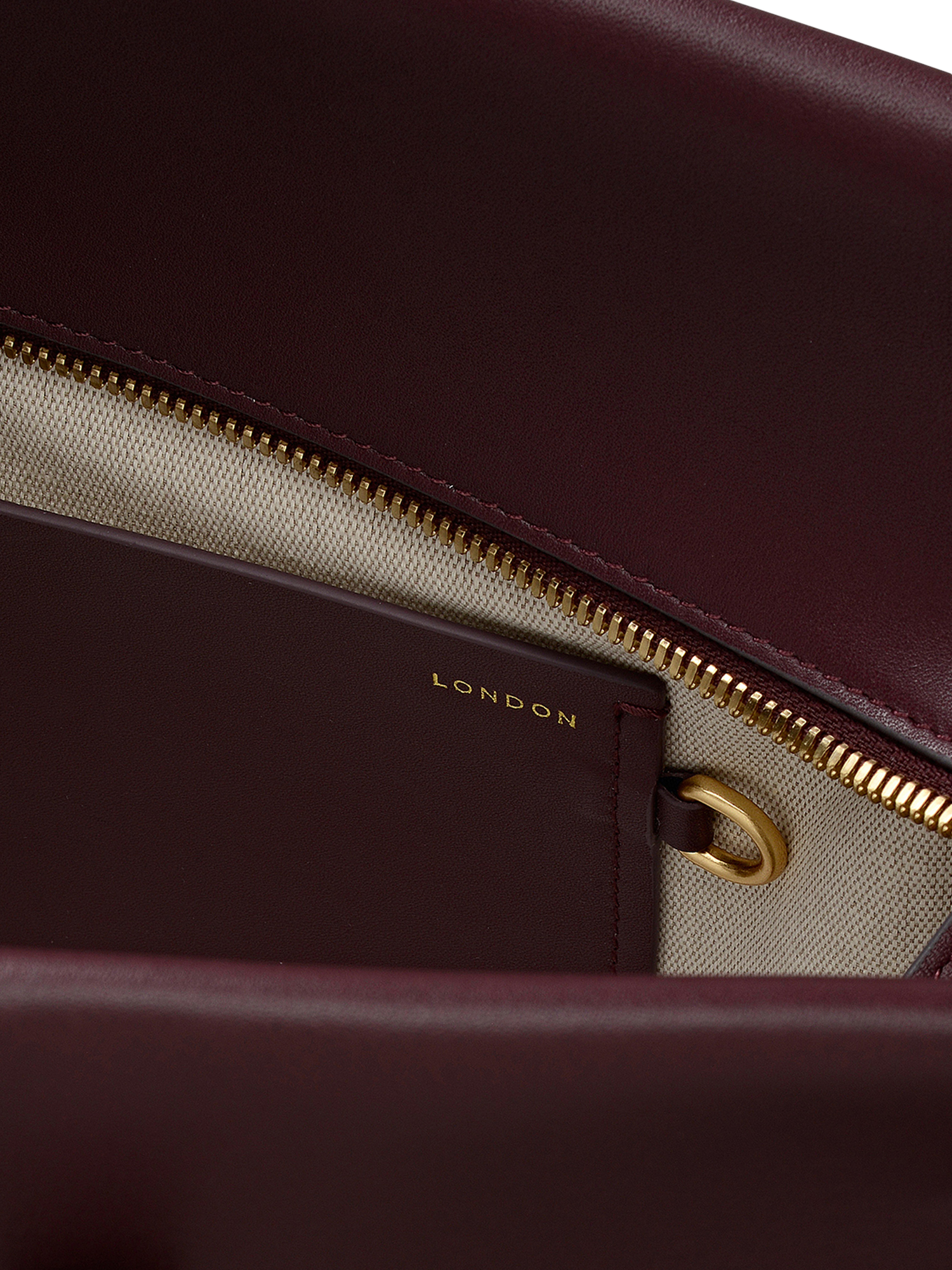 Product image 5 of 7, which shows Radley The Christina Large Shoulder Bag, Dark Cherry