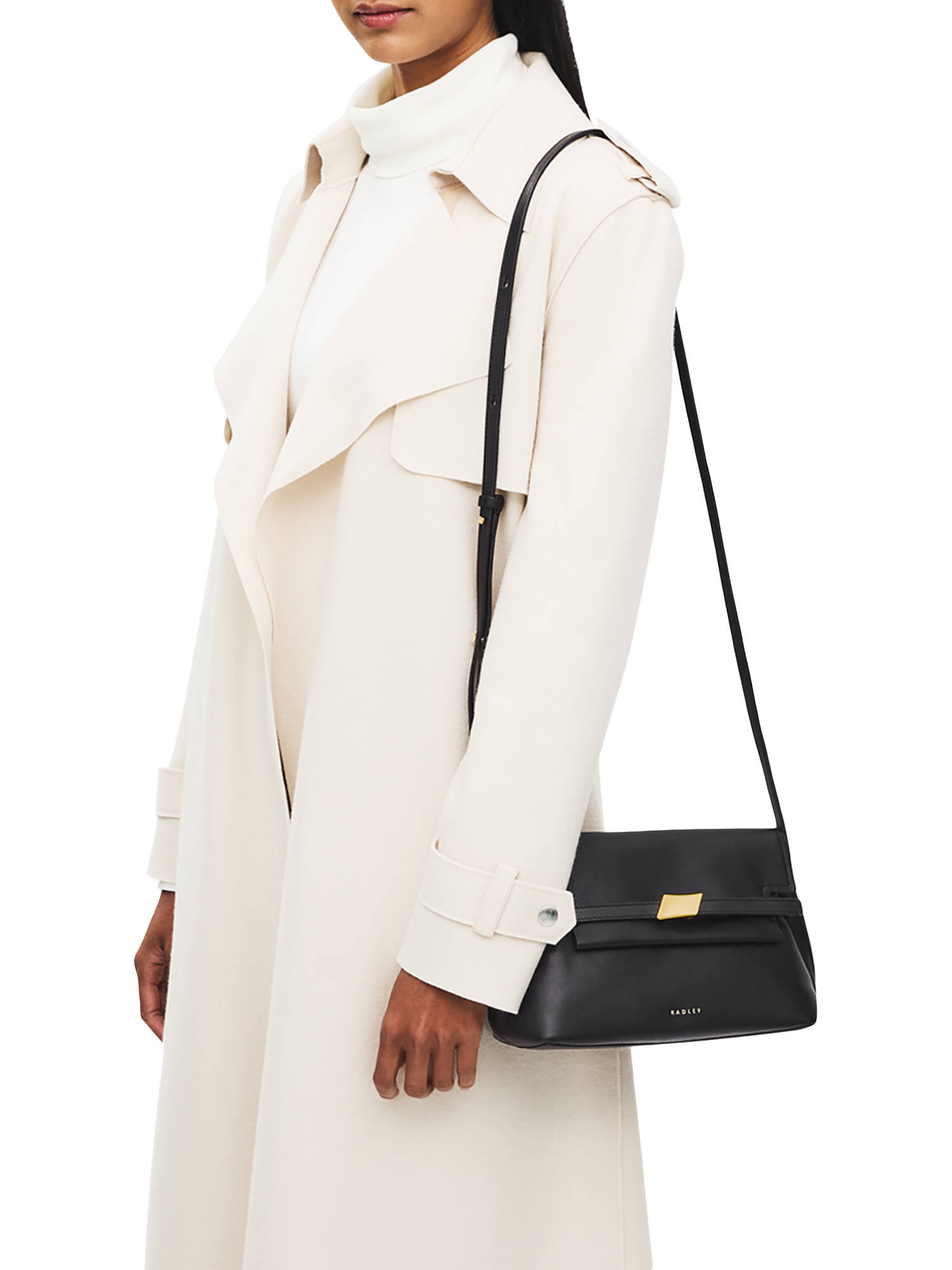 Product image 6 of 6, which shows Radley The Christina Small Crossbody Bag, Black