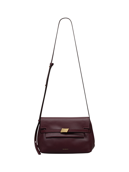 Radley The Christina Small Crossbody Bag, Dark Cherry