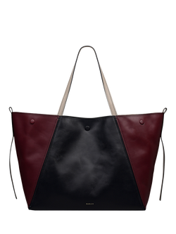 Radley The Delphine Leather Extra Large Tote Bag, Dark Cherry, Dark Cherry