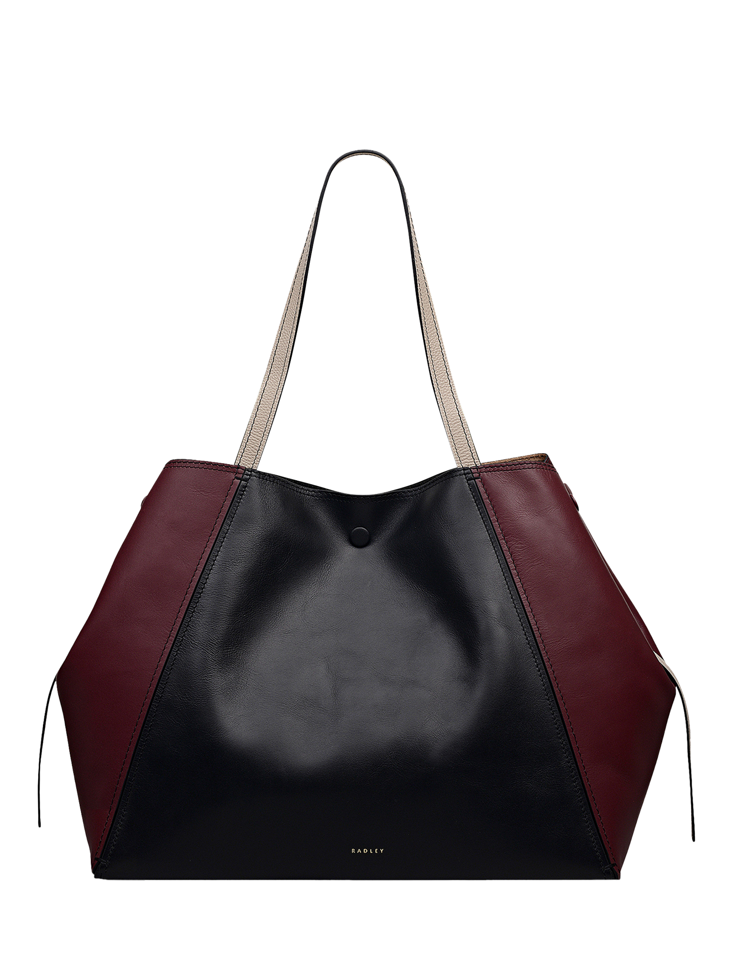 Product image 2 of 9, which shows Radley Delphine Leather Tote Bag, Dark Cherry