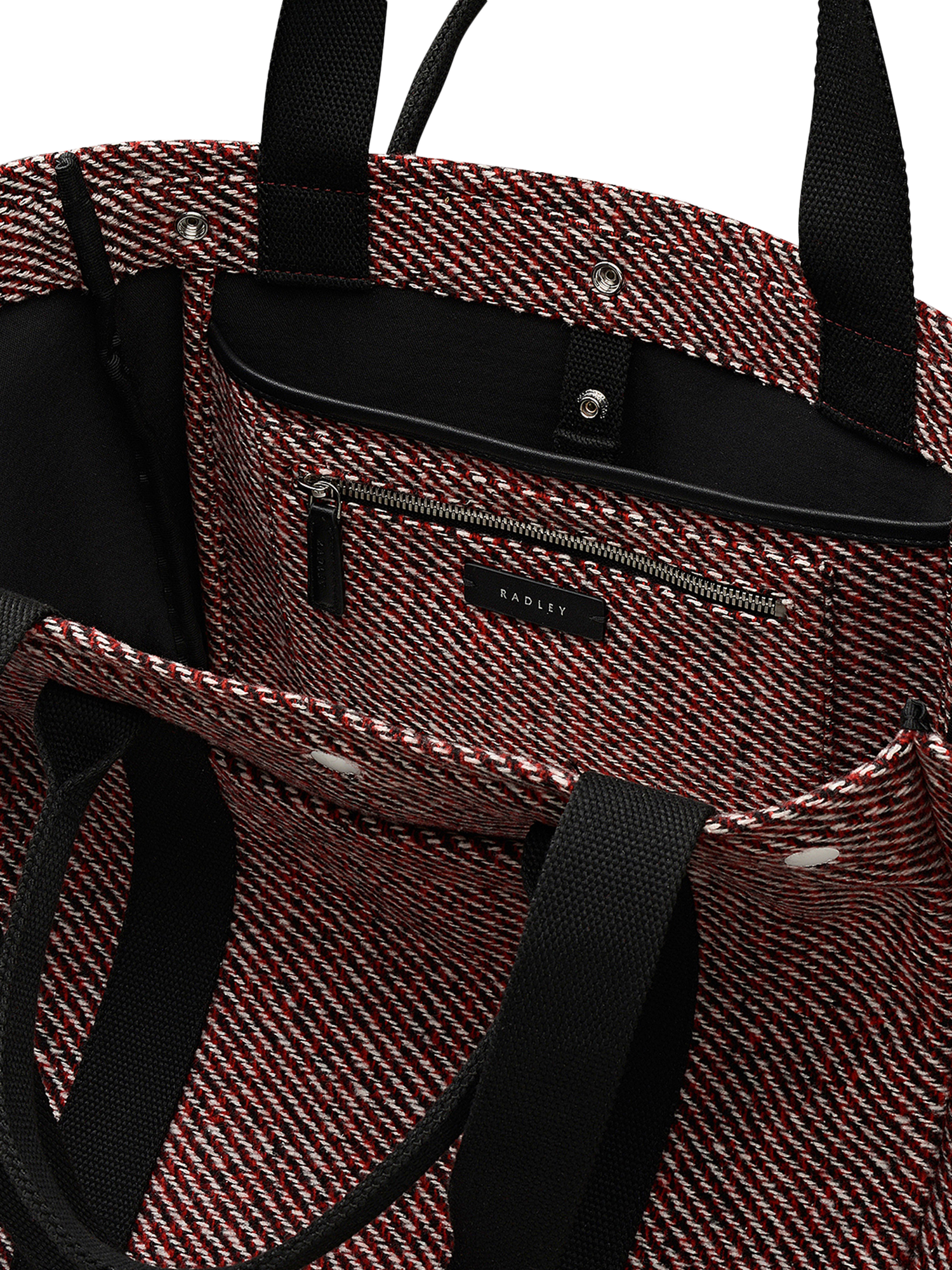 Product image 3 of 6, which shows Radley Hadleigh Place Tote Bag, Dark Cherry