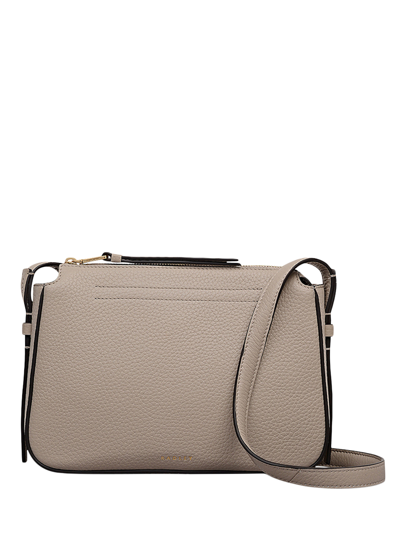 Product image 1 of 5, which shows Radley Oak Street Leather Crossbody Bag, Porcini