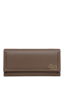 Radley Heritage Lane Large Leather Purse, Coffee