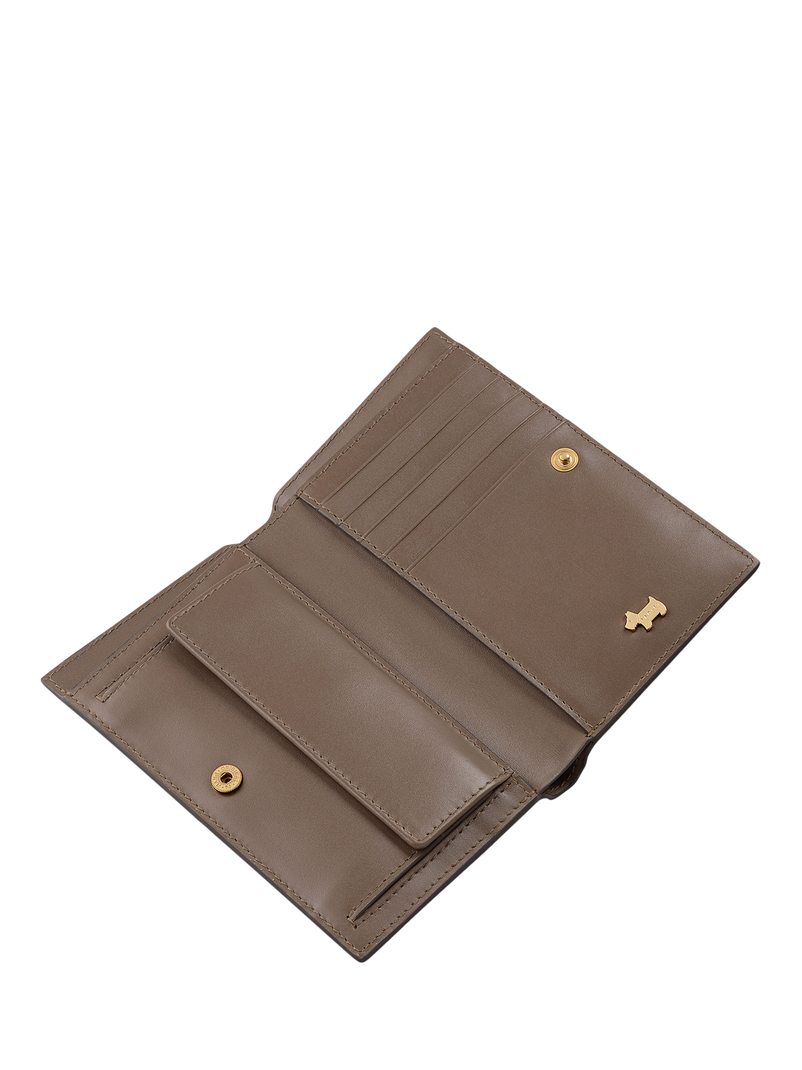 Product image 3 of 3, which shows Radley Heritage Lane Medium Leather Purse, Coffee