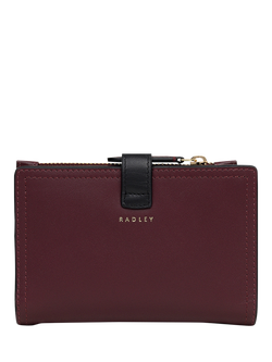 Radley Willis Street Leather Large Bifold Purse - view 2, Dark Cherry