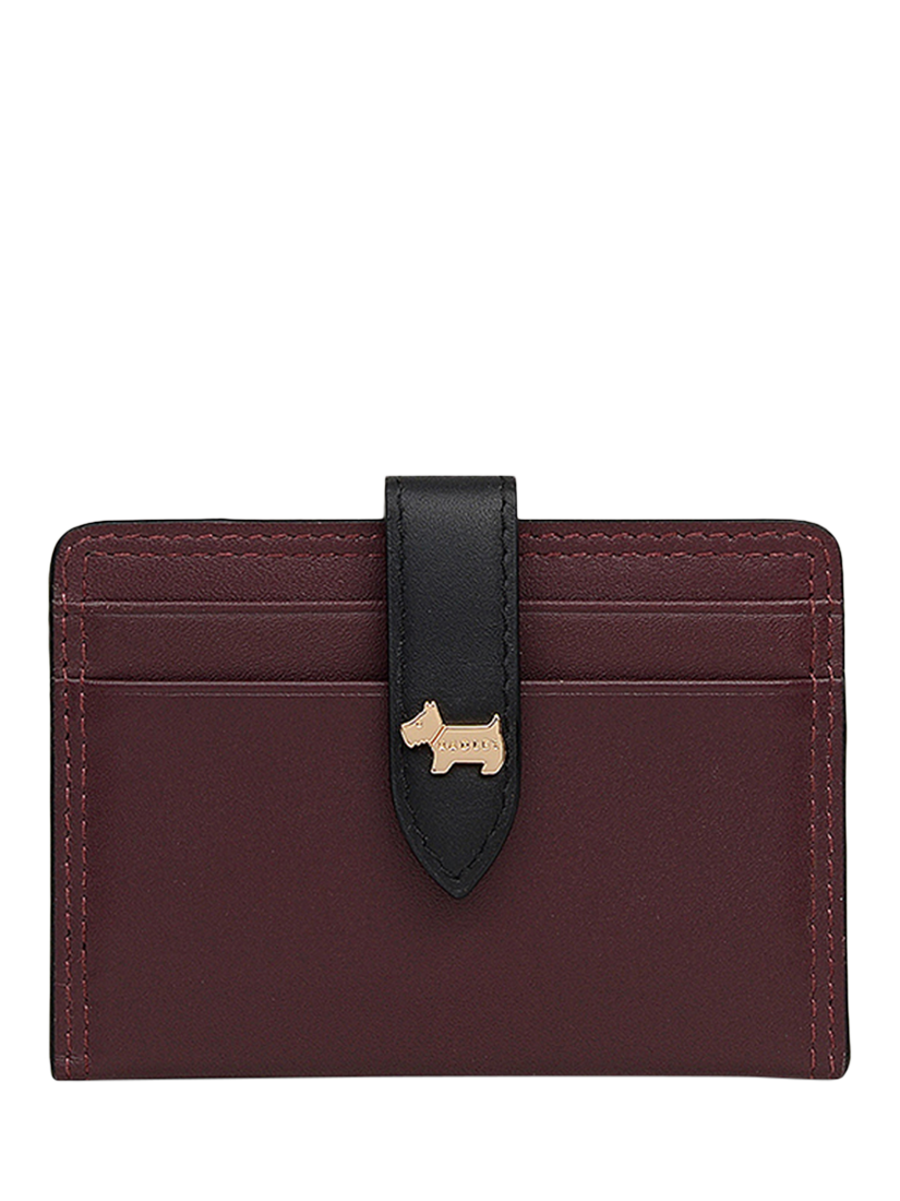 Product image 1 of 3, which shows Radley Willis Street Card Holder, Dark Cherry
