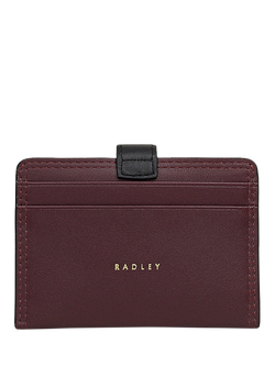 Radley Willis Street Card Holder - view 2, Dark Cherry