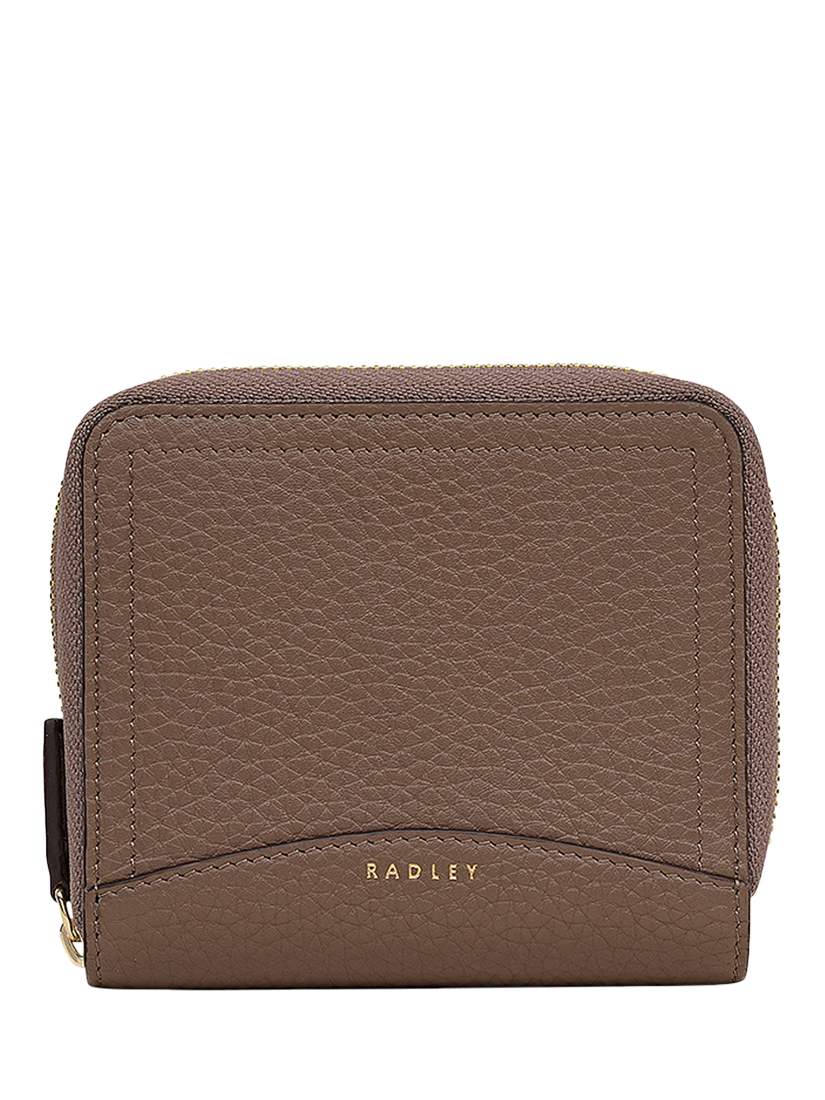Product image 1 of 3, which shows Radley The Chancery Small Leather Purse, Coffee