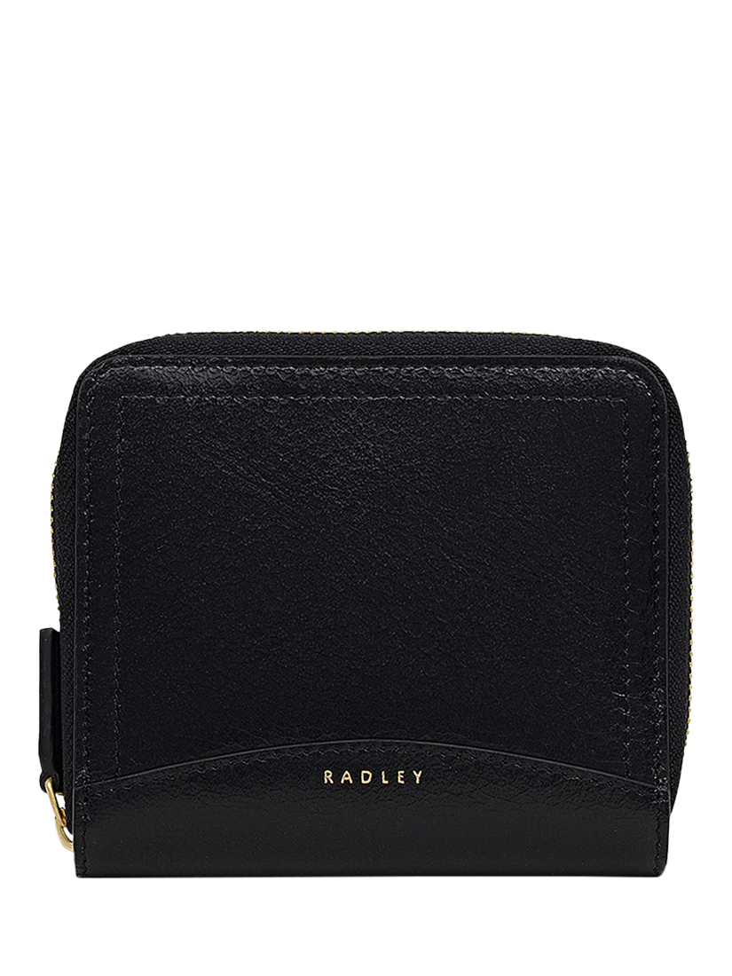 Product image 1 of 3, which shows Radley The Chancery Small Leather Purse, Black