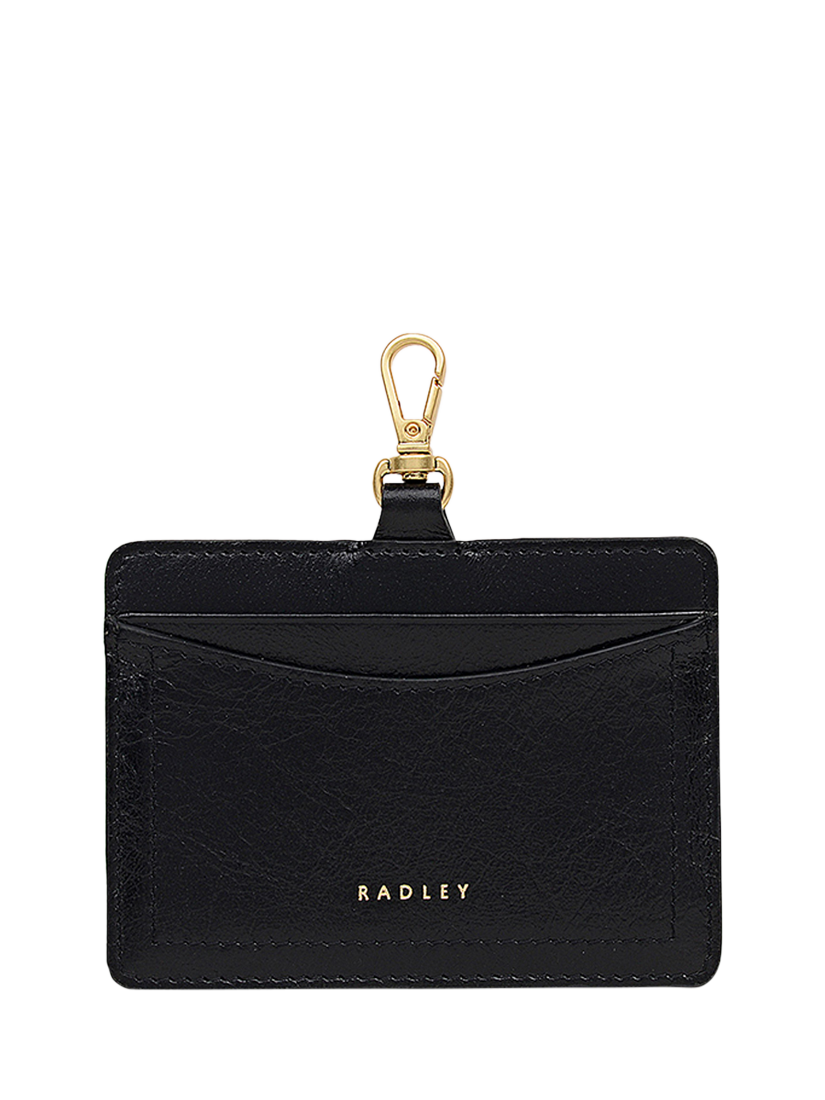 Product image 1 of 3, which shows Radley The Chancery Leather Medium Card Holder, Black