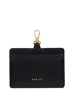 Radley The Chancery Medium Leather Card Holder, Black