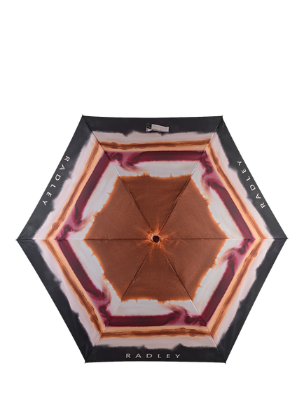 Radley Handbag Umbrella, Black/Multi, Black/Multi