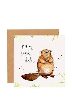 Louise Mulgrew Designs Dam Good Dad Father's Day Card, Multi