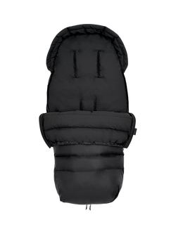 Silver Cross Universal Stroller Footmuff, Black - view 2, Black